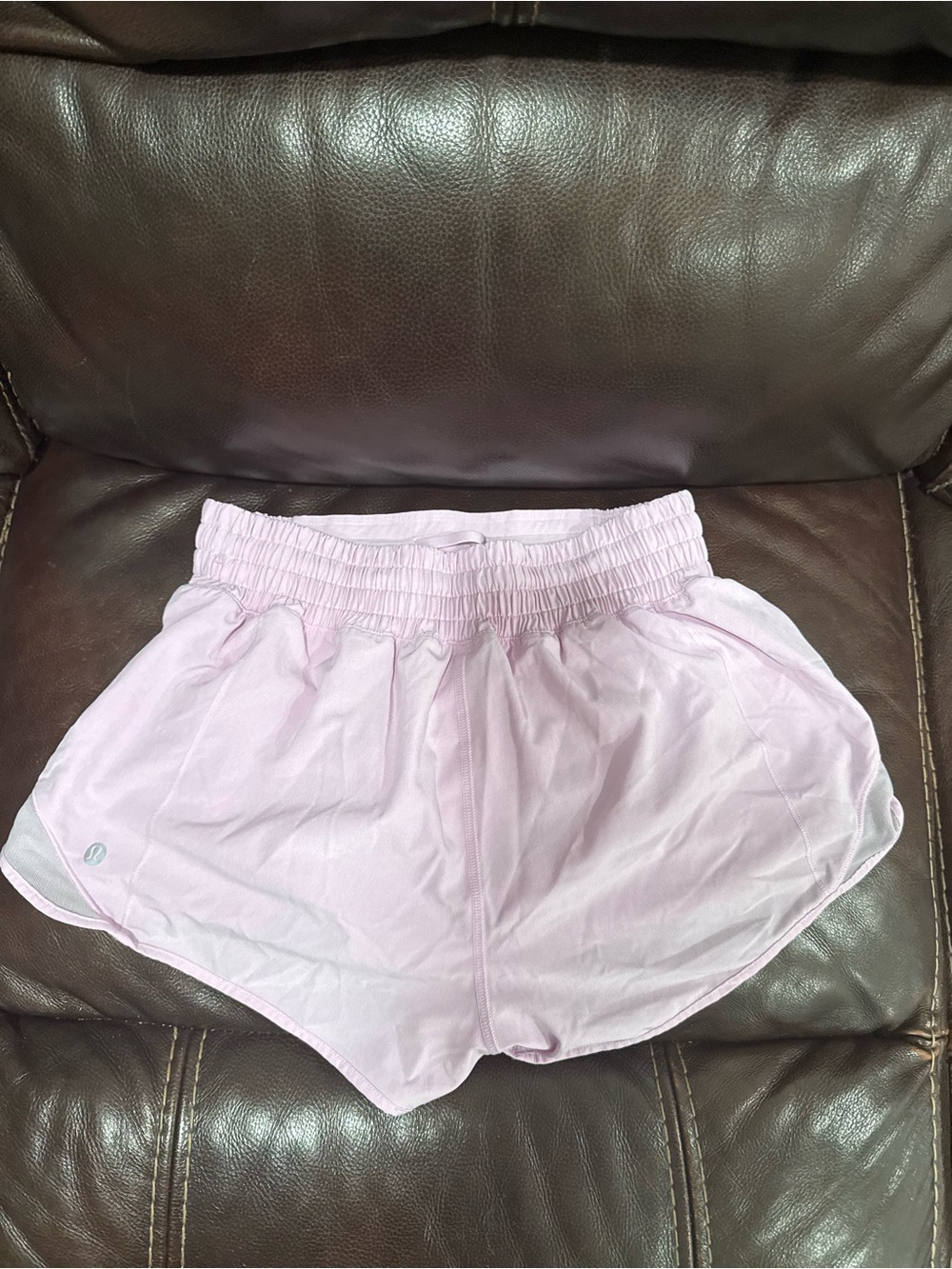 lululemon athletica Light Pink Athletic Running Shorts